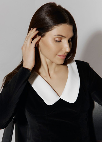 Чорно-білий сукня “teona” Anais GoSe