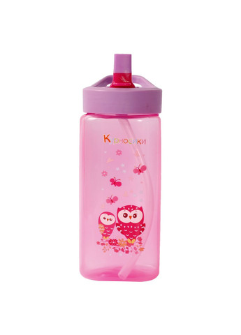 Поїльник, зі складним носиком і силіконової соломинкою, від 9 міс., 420 мл, рожевий (7223 пик) Курносики 7223 рож (328398648)