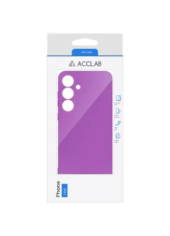 Чехол Silicone Case для Samsung Galaxy S24 Violet (1283126602061) ACCLAB (393330351)