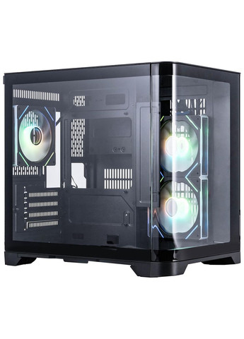 Корпус UV5-BK-2FC7R-1FC7 Black без БП 1STPLAYER (342331341)