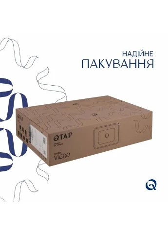 Раковина накладная Virgo без отверстия керамическая 560х380 мм белая Qtap (393483576)