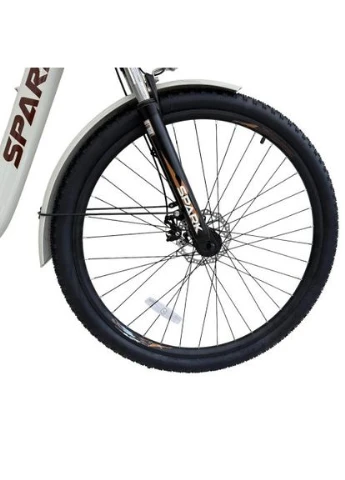 Велосипед с электромотором SPARK E-CITY COMFORT 18" 48 V/500W/12,8Ah светло-серый Електромотор (400403003)