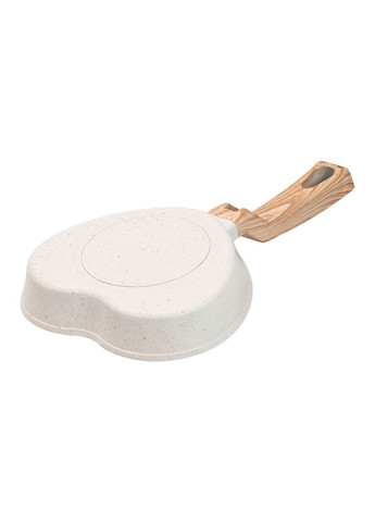 Сковорідка для омлету з антипригарним покриттям 16*13*5,3 см бежева HP39574W (A-032779) Breakfast (341307513)