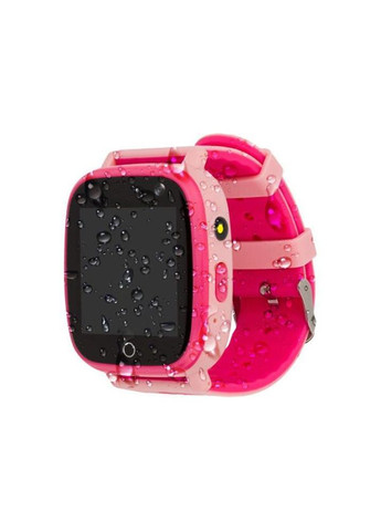 Дитячий смарт-годинник GO001 1.44" IP67, крокомір, моніторинг сну, 400мА·год, Pink Amigo (342061977)