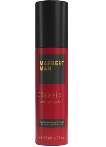 Дезодорант-спрей Man Classic 125ml (1449630-32291279) Marbert (368619768)