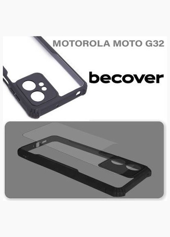 Чехол для мобильного телефона AntiBump Motorola Moto G32 Black (710644) BeCover anti-bump motorola moto g32 black (279804497)