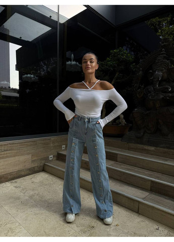 Жіночій лонгслів No Brand (349513899)