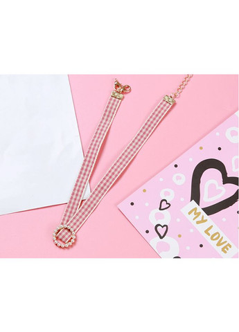 Чокер жіночий на шию, стильний і милий, у клітку «Cute girl» ( ) China (367623200)