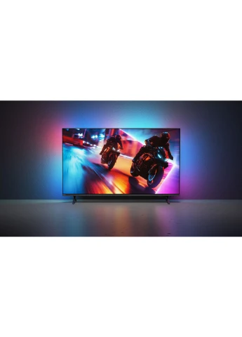 Телевизор 75" MiniLED 4K 144Hz Smart Titan OS Черный Ambilight Philips (391427890)