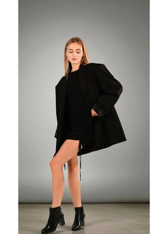 Черные демисезонная ботильоны женские черные демисезонные на каблуке No Brand Ботильони жіночі демісезонні