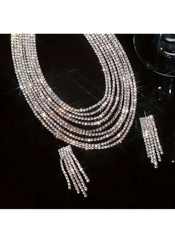 Комплект праздничной вечерней бижутерии No Brand (365751602)