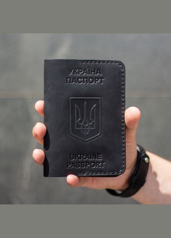 Обкладинка на паспорт, чорний колір SD Leather (285720165)