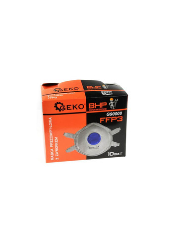 Респіратор з клапаном " " класу захисту FFP3 Geko (313400509)