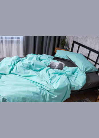 Комплект постільної білизни Бязь Gold Люкс «» сімейний 143х210х2 наволочки 2х50х70 (MS-820002114) Moon&Star Gray Mind (285717593)