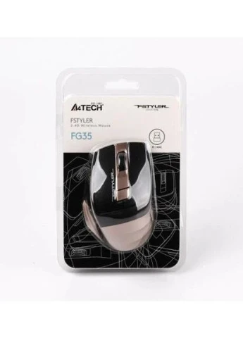 Мышь Fstyler FG35 2000dpi, USB, Wireless FG35 (BRONZE) A4Tech (395341709)