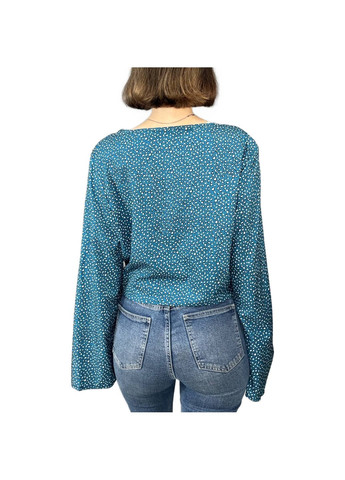 Блакитна блуза весняно-літня Emery Rose