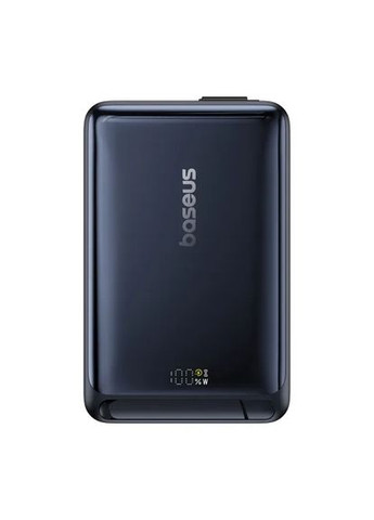 Беспроводной магнитный повербанк Nomos Qi2 Magnetic PowerBank 10000mAh 45W Black Baseus (365652938)