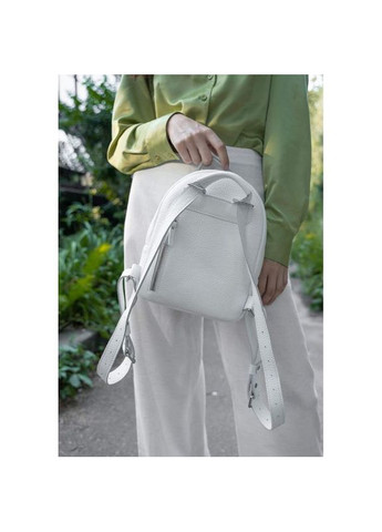 Рюкзак женский кожаный с ремнем через плечо Groove S белый The Wings (301871145)