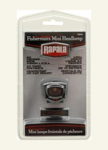 Водостійкий налобний ліхтарик Fisherman's для риболовлі, мисливства та подорожей Rapala (292324162)
