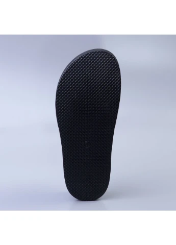 Черные шлепанцы женские кожаные черные на платформе (6802) 39 SOLLETA