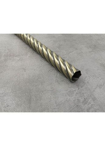 Карниз Свінг кручена штанга одинарний ретро 25 мм 300 см Антик Quadrum (352778373)