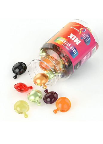 Комплект фен щетка стайлер для сушки укладки волос с набором капсул для волос 30 штук (480133-Prob) Unbranded (329950720)