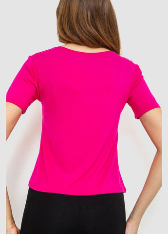 Розовая футболка женская однотонная Ager 186R309