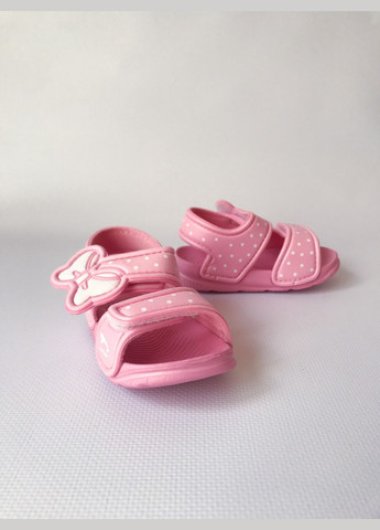 Розовые детские сандалии 18 г 10 см розовый артикул ш97 Luck Line