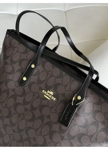 Сумка женская Big size классический шопер Коуч MDR No Brand (369935713)