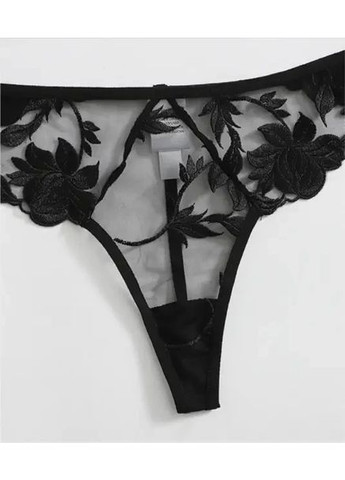 Чорний демісезонний мереживний комплект спідньой білизни для сексу. еротична жіноча спідня білизна з трусиками і ліфчиком China