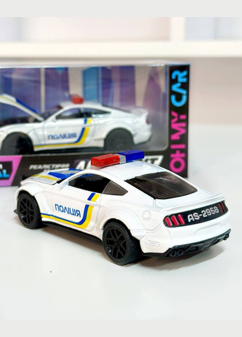 Инерционная металлическая машинка AS-2958 полиция коллекционная модель от Авто Мир Fun Game (327216139)