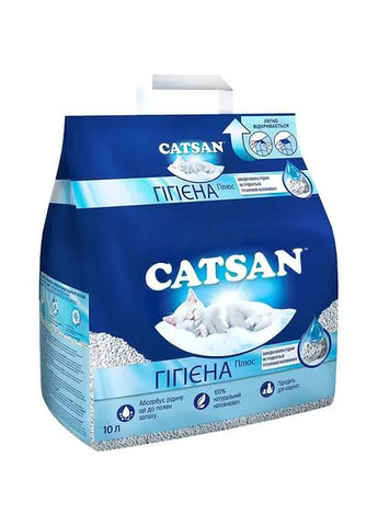 Наповнювач,, 10л, супер білий, комкується Catsan (350354885)