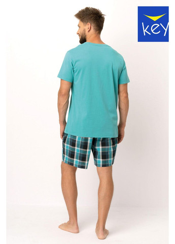 Пижама мужская (футб.кор.рук.,шорты) MNS 630 A25 Key (363853770)