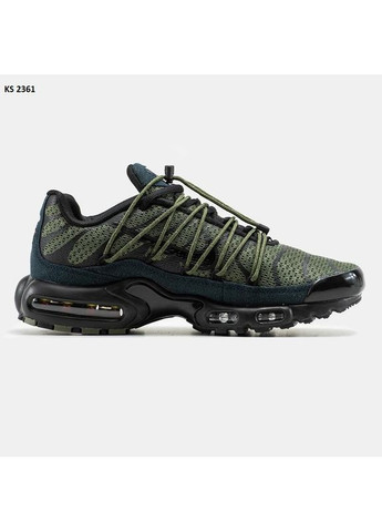 Сірі Осінні кросівки чоловічі nike air max plus utility vinted green найк аір макс тн плюс No Brand