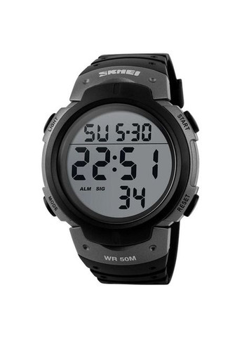 Годинник наручний чоловічий SKMEI 1068TN, брендовий чоловічий годинник, годинник чоловічий спортивний. Колір: титан No Brand (359474629)