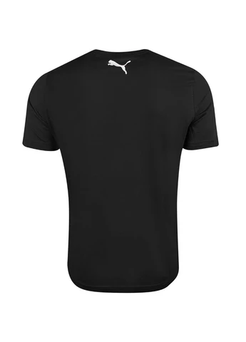 Черная футболка statement deluxe edition base black 678256-02 Puma