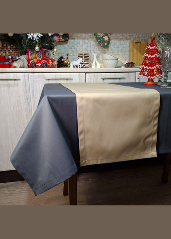 Ранер Loisa водостійкий 30х100 см бежевий (2800004658430) SoundSleep (314459653)