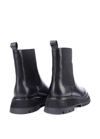 Жіночі Черевики A25157-681 Чорний Шкіра MIRATON (368754124)