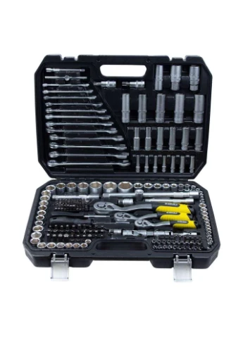 Набор насадок торцевых и биты 1/4", 3/8", 1/2" 216шт CrV (6003841) Sigma (395324962)