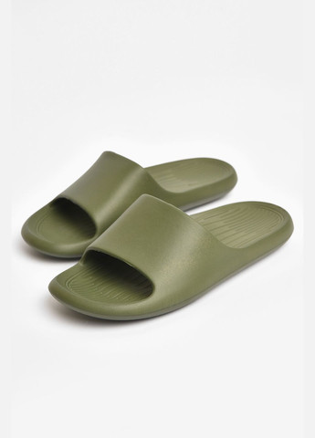 Хаки кэжуал шлепанцы мужские пена цвета хаки Let's Shop