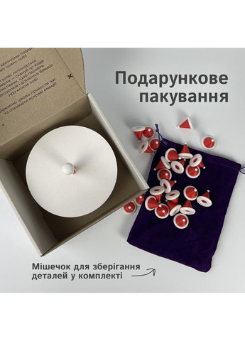 Різдвяний балансир — гра на рівновагу з фігурками, сімейна святкова гра No Brand (372044714)