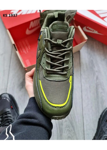 Сірі Осінні кросівки чоловічі nike air max 90 surplus cordura greens найк аір макс 90 No Brand