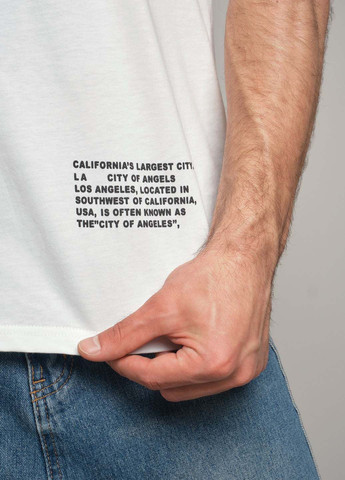 Біла футболка чоловіча Fashion