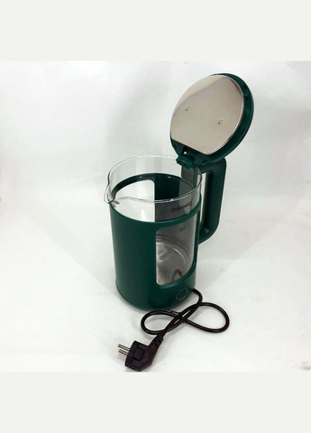 Электрочайник стеклянный прозрачный с подсветкой. Rainberg rb-2220 (291450048)