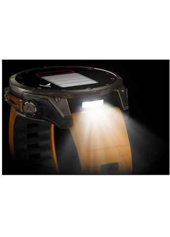 Смарт-часы Fenix 8 Amoled 47mm Sapphire Titanium with Spark Orange/Graphite Silicone Band (010-02904-11) Garmin (322895991)