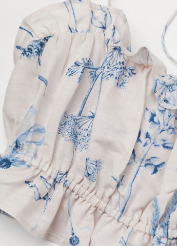 Топ лен бленд H&M (322220064)