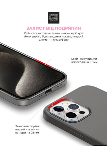 Чохол ICON2 Case для Apple iPhone 15 Pro Clay (ARM70521) ArmorStandart (327882715)