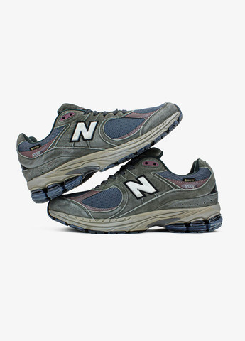 Серые всесезонные кроссовки мужские new balance 2002r gray | нью беланс 2002r серые No Brand