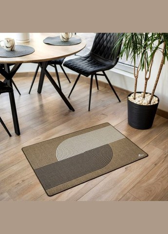 Коврик антискользящий на пол Фотопринт Лён Инь/Янь 45х75 см Дариана Dariana (303834712)