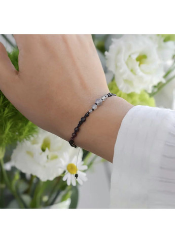 Браслет талисман для знака зодиака Скорпион из натуральных камней на затяжке d-6х4-3-2мм+- No Brand Браслет (360564167)